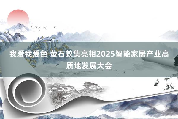 我爱我爱色 萤石蚁集亮相2025智能家居产业高质地发展大会