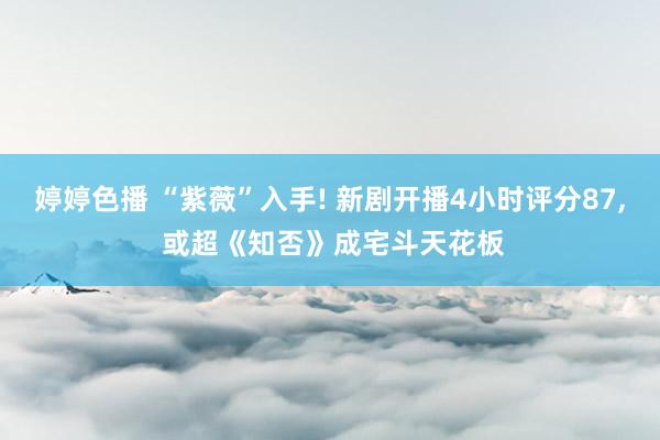 婷婷色播 “紫薇”入手! 新剧开播4小时评分87, 或超《知否》成宅斗天花板